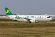 Spring Airlines Airbus A320-214 (F-WWDQ) at  Hamburg - Finkenwerder, Germany