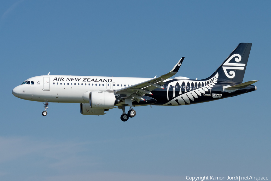 Air New Zealand Airbus A320-271N (F-WWDR) | Photo 478124