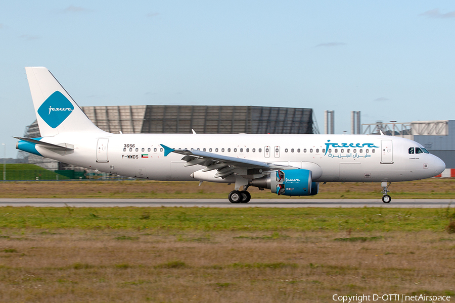 Jazeera Airways Airbus A320-214 (F-WWDS) | Photo 270683