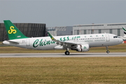 Spring Airlines Airbus A320-214 (F-WWDS) at  Hamburg - Finkenwerder, Germany