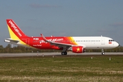 VietJet Air Airbus A320-214 (F-WWDT) at  Hamburg - Finkenwerder, Germany