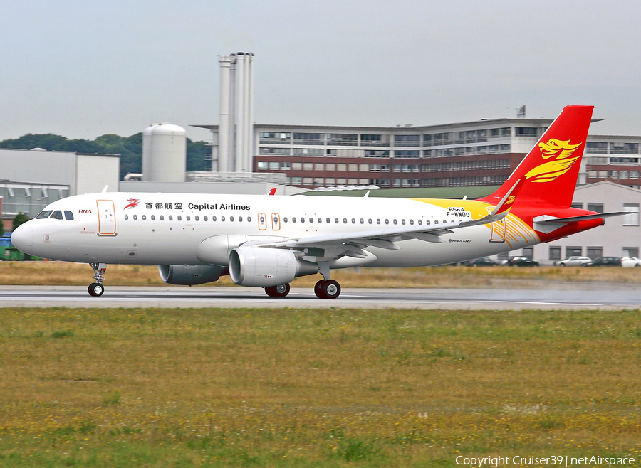 Capital Airlines Airbus A320-214 (F-WWDU) | Photo 118704