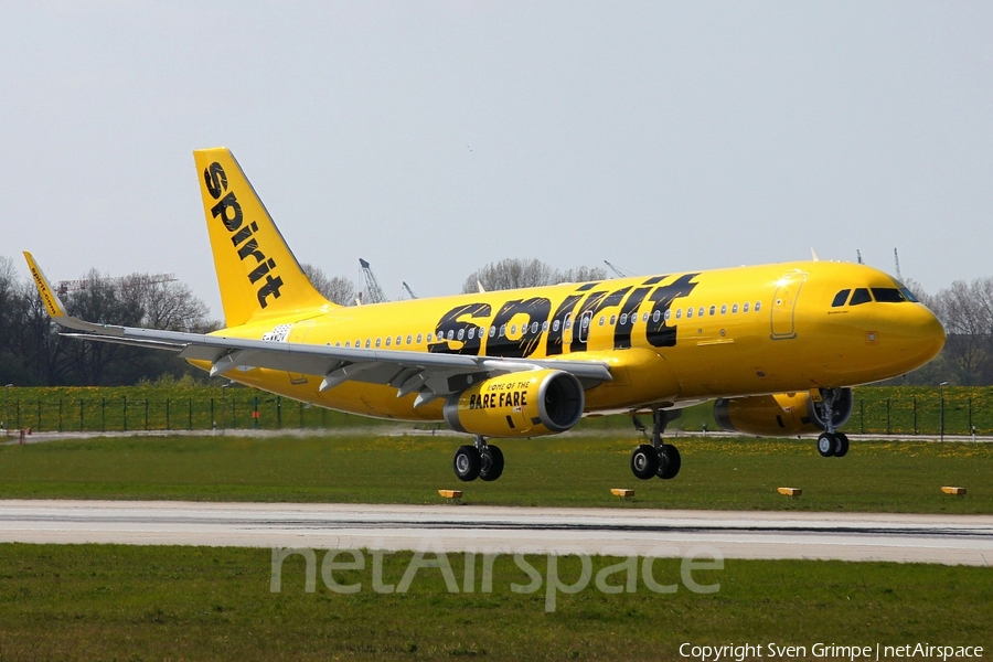 Spirit Airlines Airbus A320-232 (F-WWDV) | Photo 74583