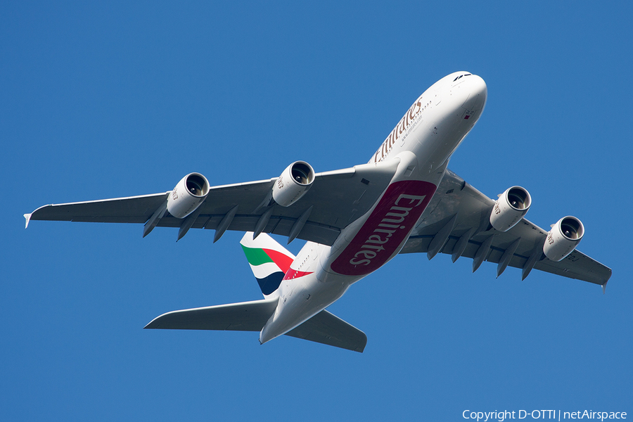 Emirates Airbus A380-861 (F-WWEA) | Photo 291402