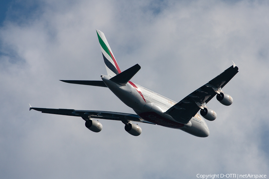 Emirates Airbus A380-861 (F-WWEA) | Photo 291403