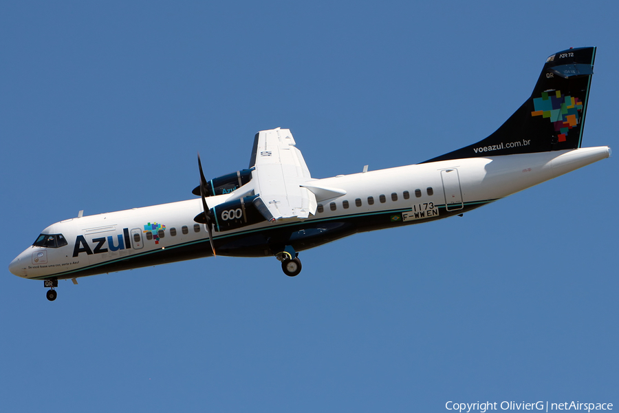 Azul Linhas Aereas Brasileiras ATR 72-600 (F-WWEN) | Photo 62211