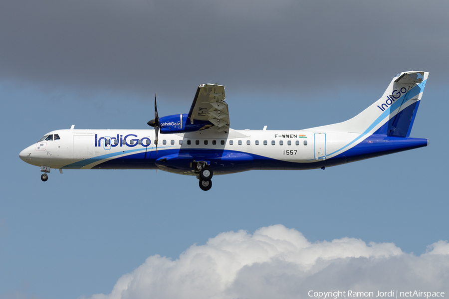 IndiGo ATR 72-600 (F-WWEN) | Photo 347590