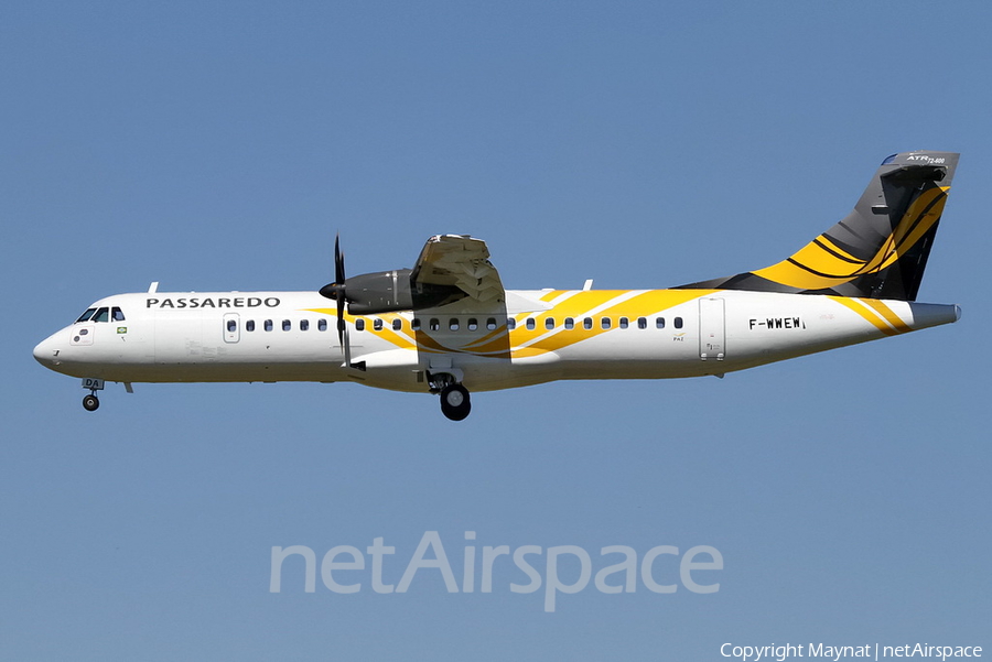 Passaredo Linhas Aereas ATR 72-600 (F-WWEW) | Photo 132943