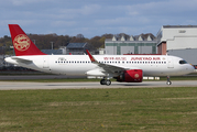 Juneyao Airlines Airbus A320-271N (F-WWIB) at  Hamburg - Finkenwerder, Germany