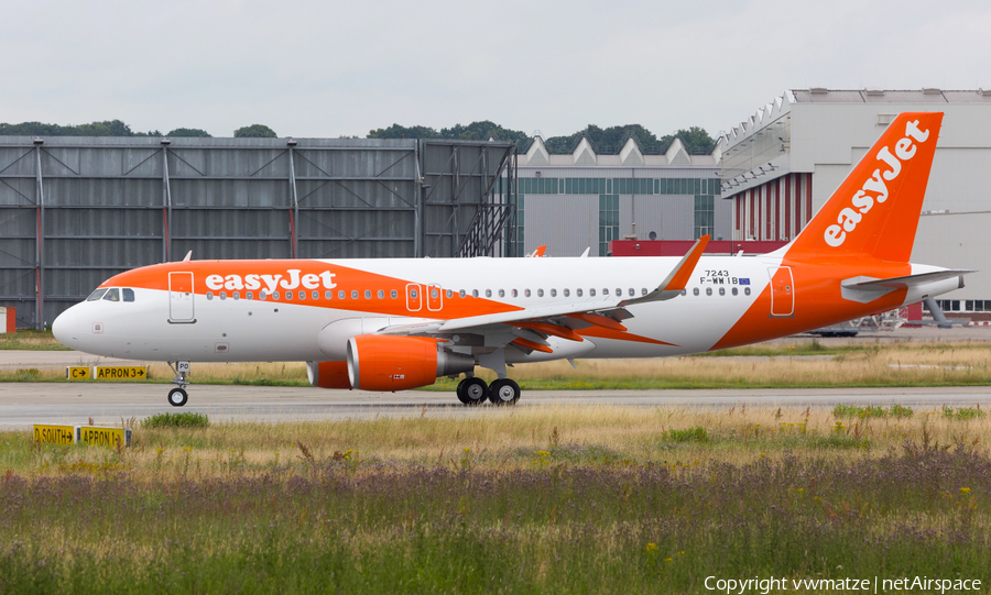 easyJet Airbus A320-214 (F-WWIB) | Photo 113553