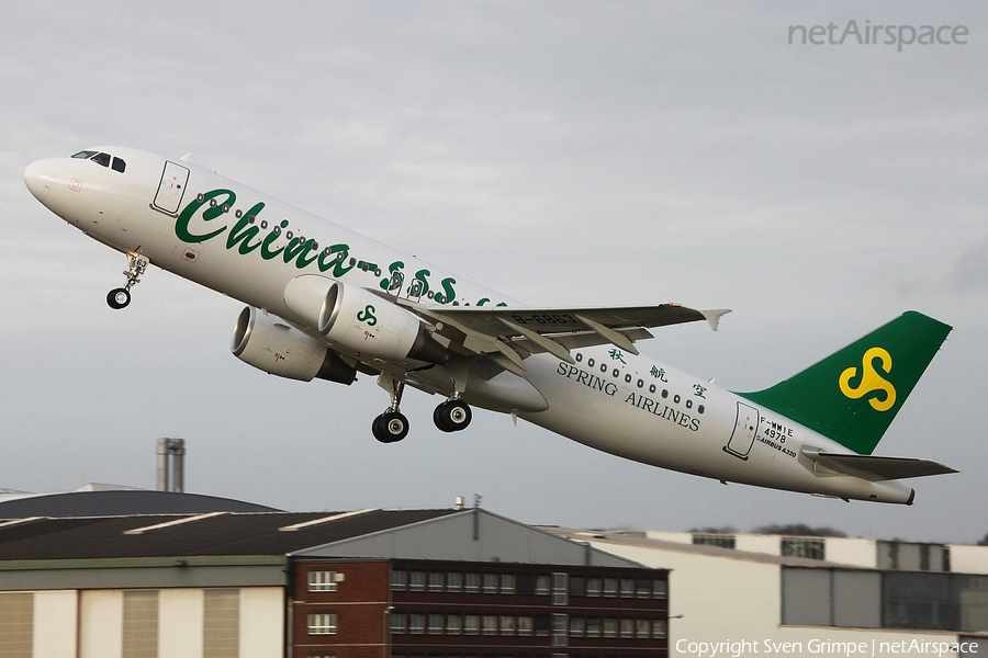 Spring Airlines Airbus A320-214 (F-WWIE) | Photo 9621