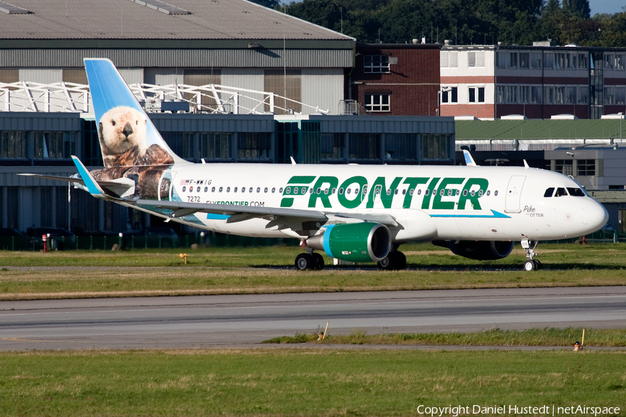 Frontier Airlines Airbus A320-214 (F-WWIG) | Photo 489490