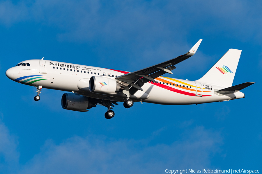 Colorful Guizhou Airlines Airbus A320-251N (F-WWII) | Photo 409242