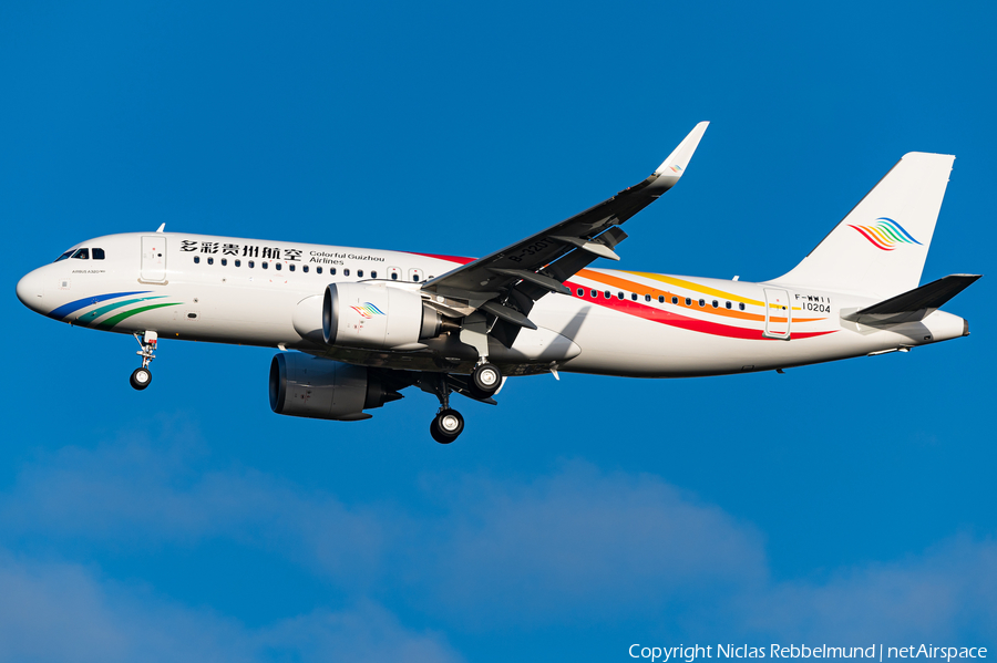 Colorful Guizhou Airlines Airbus A320-251N (F-WWII) | Photo 409243