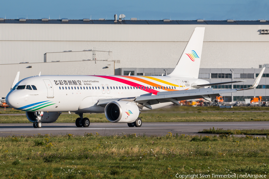 Colorful Guizhou Airlines Airbus A320-251N (F-WWII) | Photo 409244