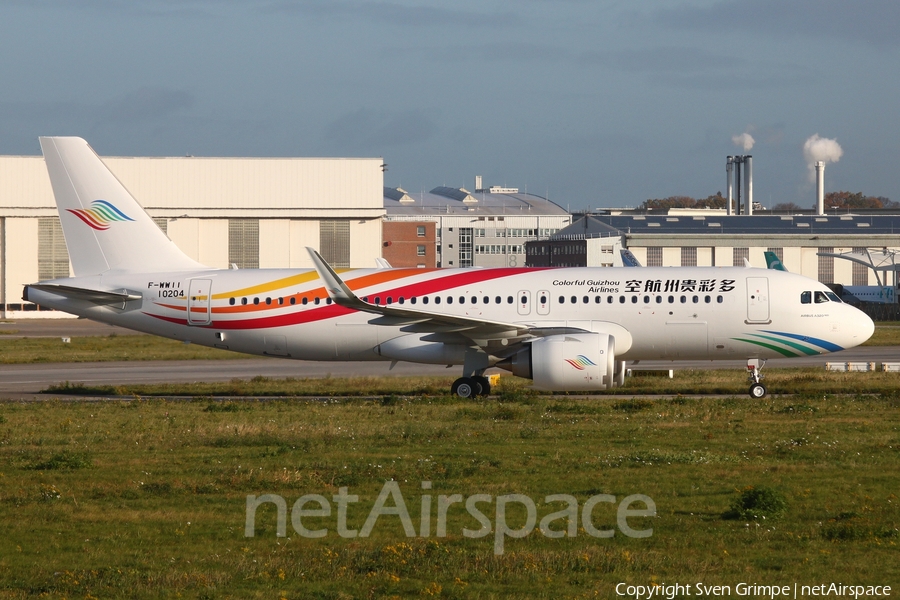 Colorful Guizhou Airlines Airbus A320-251N (F-WWII) | Photo 409267
