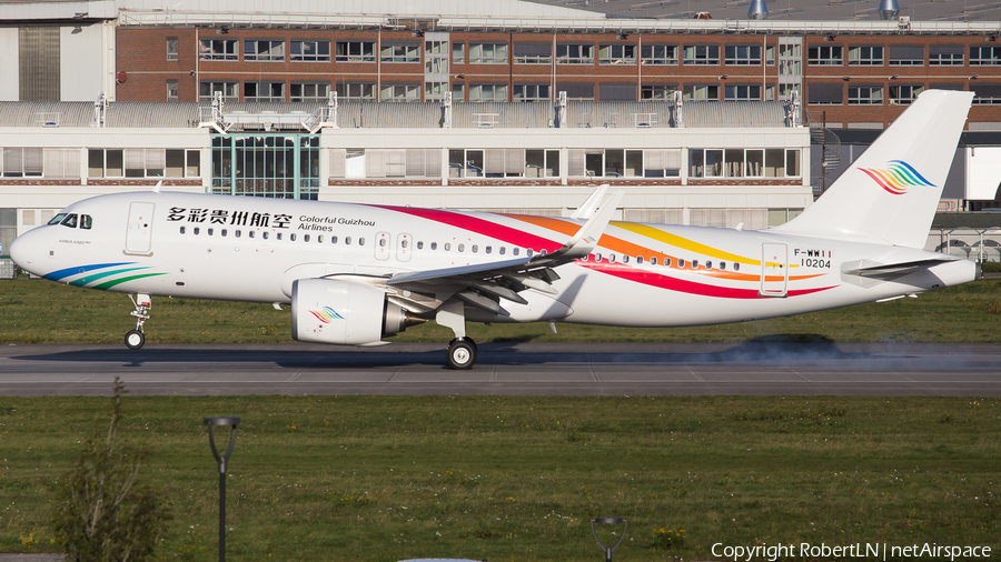 Colorful Guizhou Airlines Airbus A320-251N (F-WWII) | Photo 409352