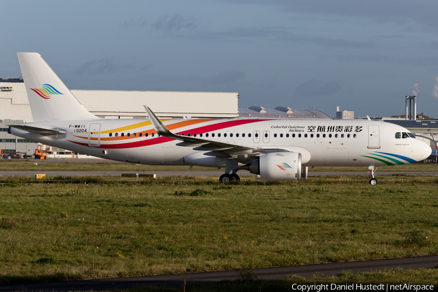 Colorful Guizhou Airlines Airbus A320-251N (F-WWII) | Photo 409903