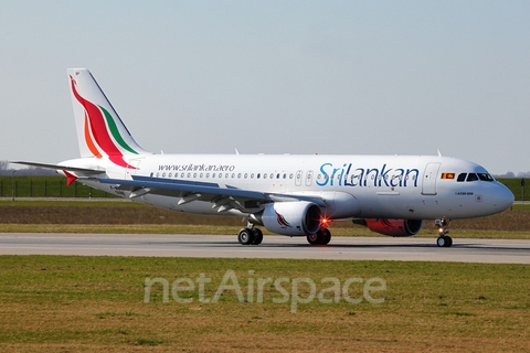 SriLankan Airlines Airbus A320-214 (F-WWIJ) at  Hamburg - Finkenwerder, Germany