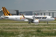 Tigerair Taiwan Airbus A320-232 (F-WWIJ) at  Hamburg - Finkenwerder, Germany