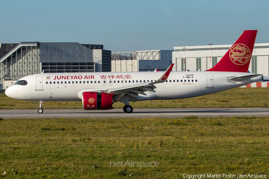 Juneyao Airlines Airbus A320-271N (F-WWIK) | Photo 410765