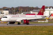 Juneyao Airlines Airbus A320-271N (F-WWIK) at  Hamburg - Finkenwerder, Germany