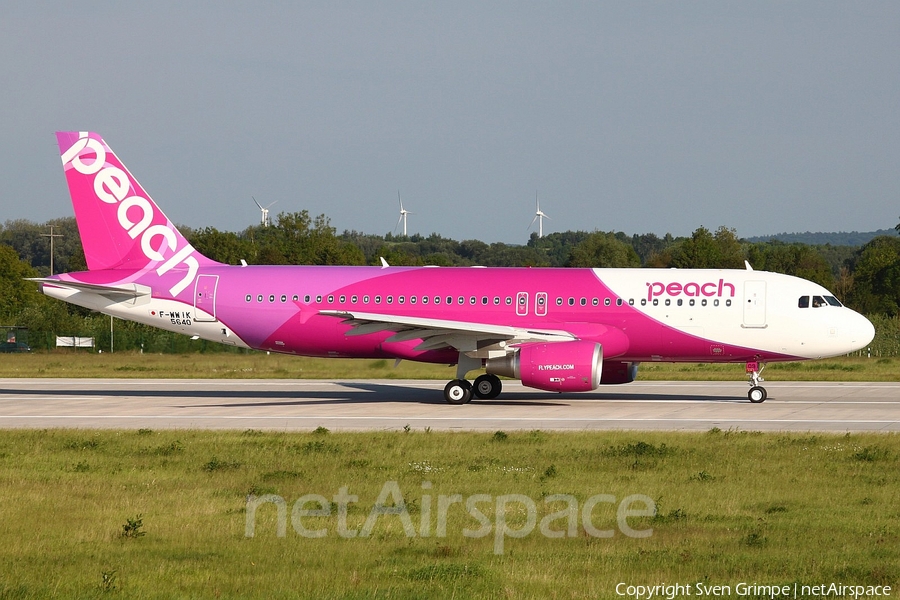 Peach Airbus A320-214 (F-WWIK) | Photo 26854