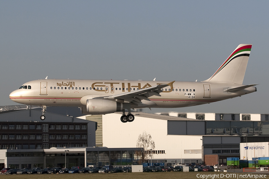 Etihad Airways Airbus A320-232 (F-WWIN) | Photo 284736