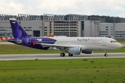 Wataniya Airways Airbus A320-214 (F-WWIQ) at  Hamburg - Finkenwerder, Germany