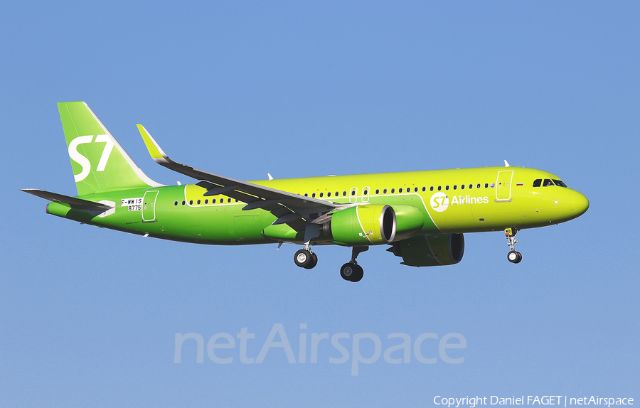 S7 Airlines Airbus A320-271N (F-WWIS) | Photo 295106