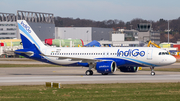 IndiGo Airbus A320-271N (F-WWIU) at  Hamburg - Finkenwerder, Germany