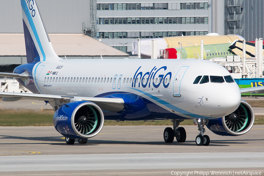 IndiGo Airbus A320-271N (F-WWIU) | Photo 151764