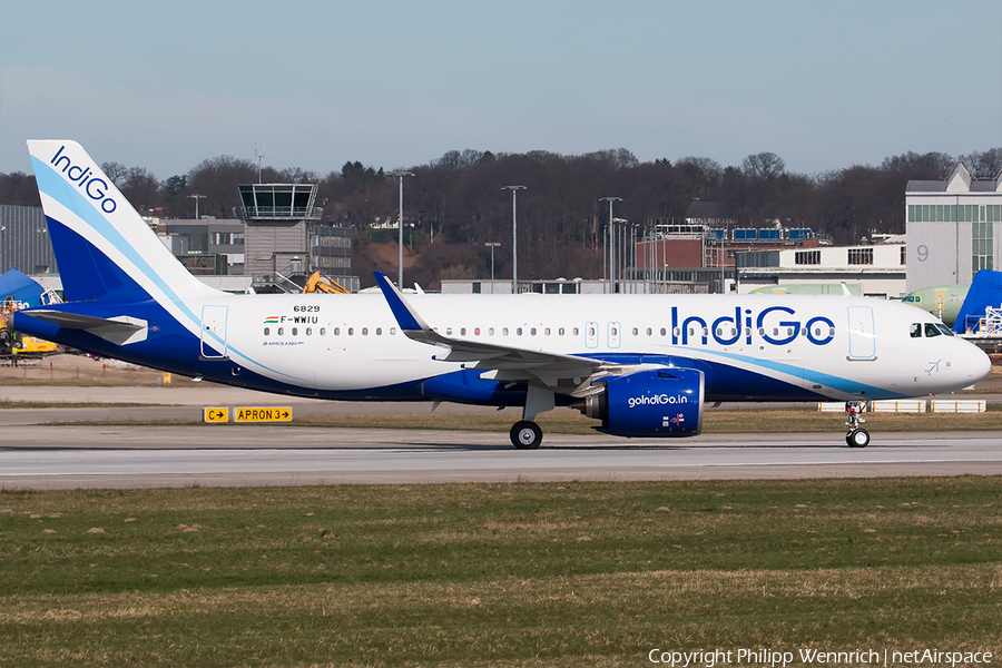 IndiGo Airbus A320-271N (F-WWIU) | Photo 151765