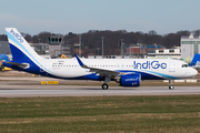 IndiGo Airbus A320-271N (F-WWIU) at  Hamburg - Finkenwerder, Germany