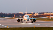IndiGo Airbus A320-271N (F-WWIU) at  Hamburg - Finkenwerder, Germany