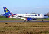 Spirit Airlines Airbus A320-232 (F-WWIY) at  Hamburg - Finkenwerder, Germany