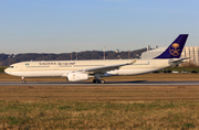 Saudi Arabian Airlines Airbus A330-343 (F-WWKD) at  Hamburg - Finkenwerder, Germany