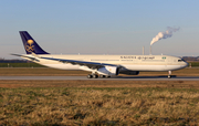 Saudi Arabian Airlines Airbus A330-343 (F-WWKD) at  Hamburg - Finkenwerder, Germany