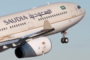 Saudi Arabian Airlines Airbus A330-343 (F-WWKD) at  Hamburg - Finkenwerder, Germany