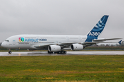 Airbus Industrie Airbus A380-861 (F-WWOW) at  Hamburg - Finkenwerder, Germany