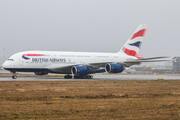 British Airways Airbus A380-841 (F-WWSB) at  Hamburg - Finkenwerder, Germany