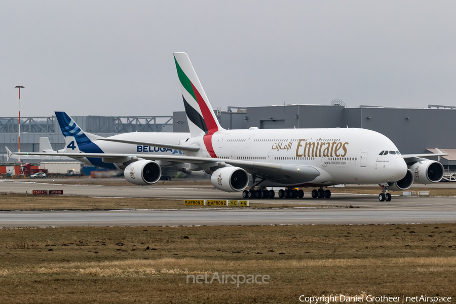 Emirates Airbus A380-841 (F-WWSC) | Photo 143486