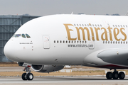 Emirates Airbus A380-841 (F-WWSC) at  Hamburg - Finkenwerder, Germany