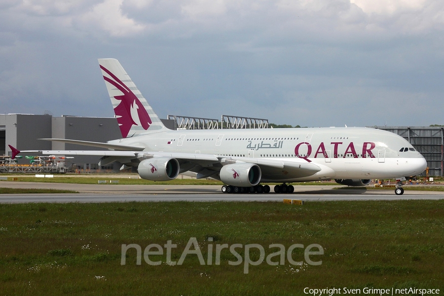 Qatar Airways Airbus A380-861 (F-WWSC) | Photo 76670