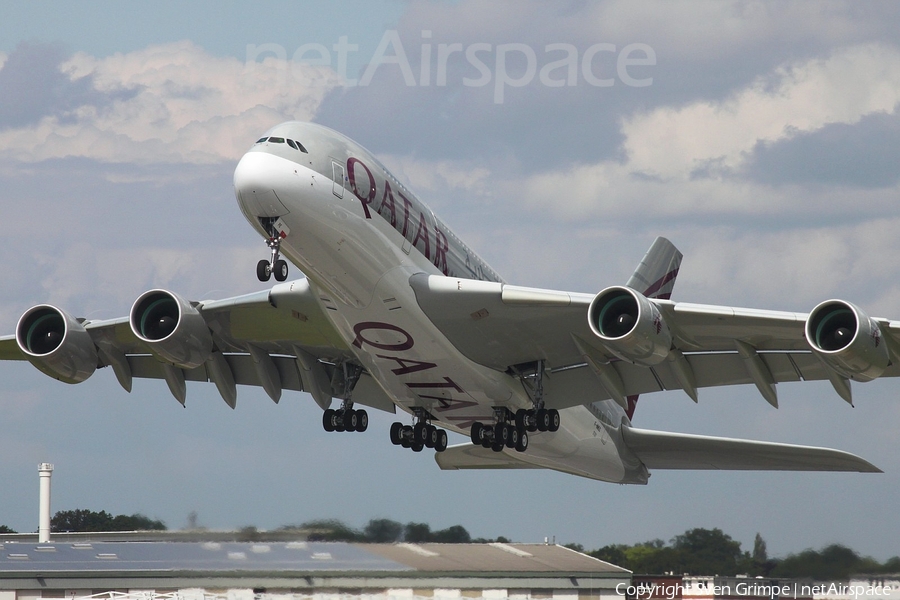 Qatar Airways Airbus A380-861 (F-WWSC) | Photo 77024