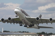 Qatar Airways Airbus A380-861 (F-WWSC) at  Hamburg - Finkenwerder, Germany