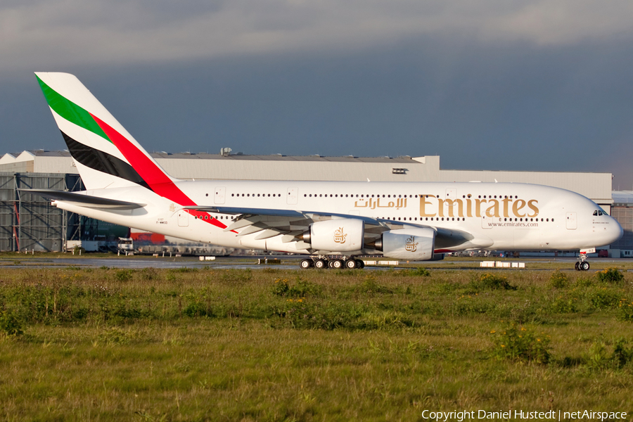 Emirates Airbus A380-861 (F-WWSD) | Photo 539793