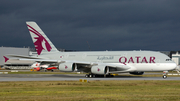 Qatar Airways Airbus A380-861 (F-WWSD) at  Hamburg - Finkenwerder, Germany
