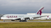 Qatar Airways Airbus A380-861 (F-WWSD) at  Hamburg - Finkenwerder, Germany