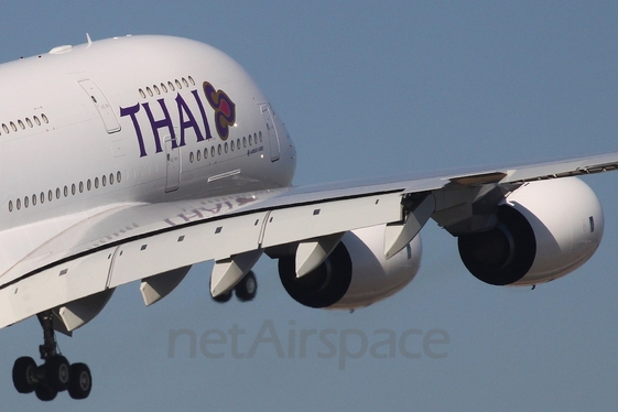 Thai Airways International Airbus A380-841 (F-WWSE) at  Hamburg - Finkenwerder, Germany